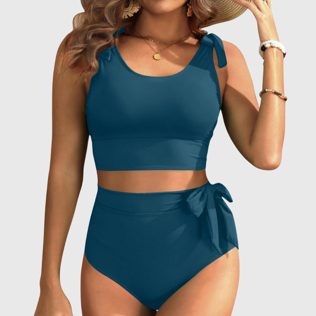 Auriane | High-Waisted Two-Piece Swimwear Set – view 5