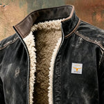 Marin | Retro-Inspired Jacket with Cozy Sherpa Lining – view 4