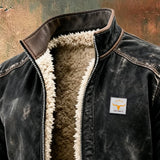 Marin | Retro-Inspired Jacket with Cozy Sherpa Lining – view 4
