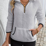 Juliette | Mid-Length Zip Hoodie – view 9