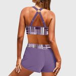Clémence | High-Waisted Ruching Bikini Set – view 5