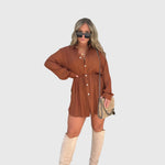 Sylvie | Elegant Pinafore Dress – view 2