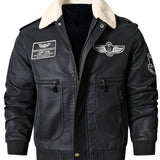 Elias™ | Contemporary Aviator Pilot Jacket – view 11