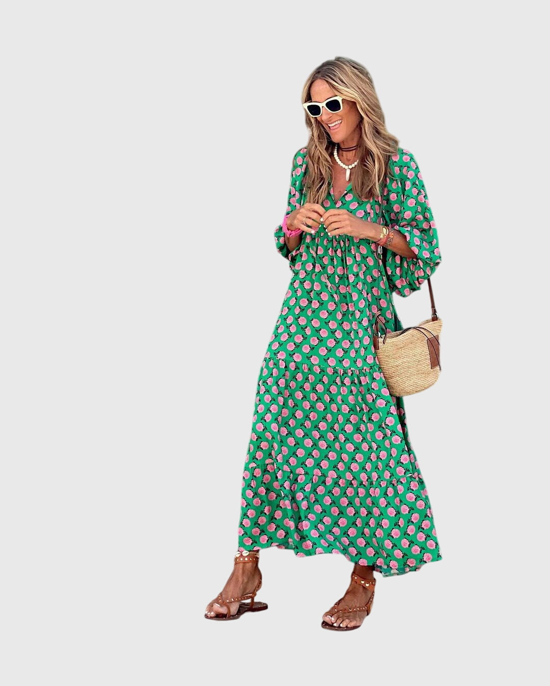 Françoise | Bohemian Maxi Dress – view 2