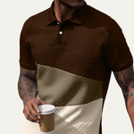 The Oakridge Hill Men’s Classic Textured Summer Polo Shirt – view 7