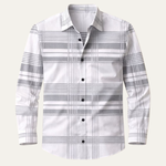 The Ashridge Men’s Classic Plaid Button-Down Casual Shirt
