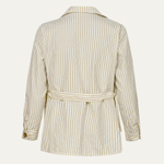 The Bramblewood Men’s Streetwear Striped Button-Down Shirt with Pockets – view 7