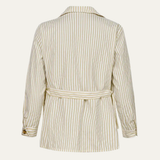 The Bramblewood Men’s Streetwear Striped Button-Down Shirt with Pockets – view 7
