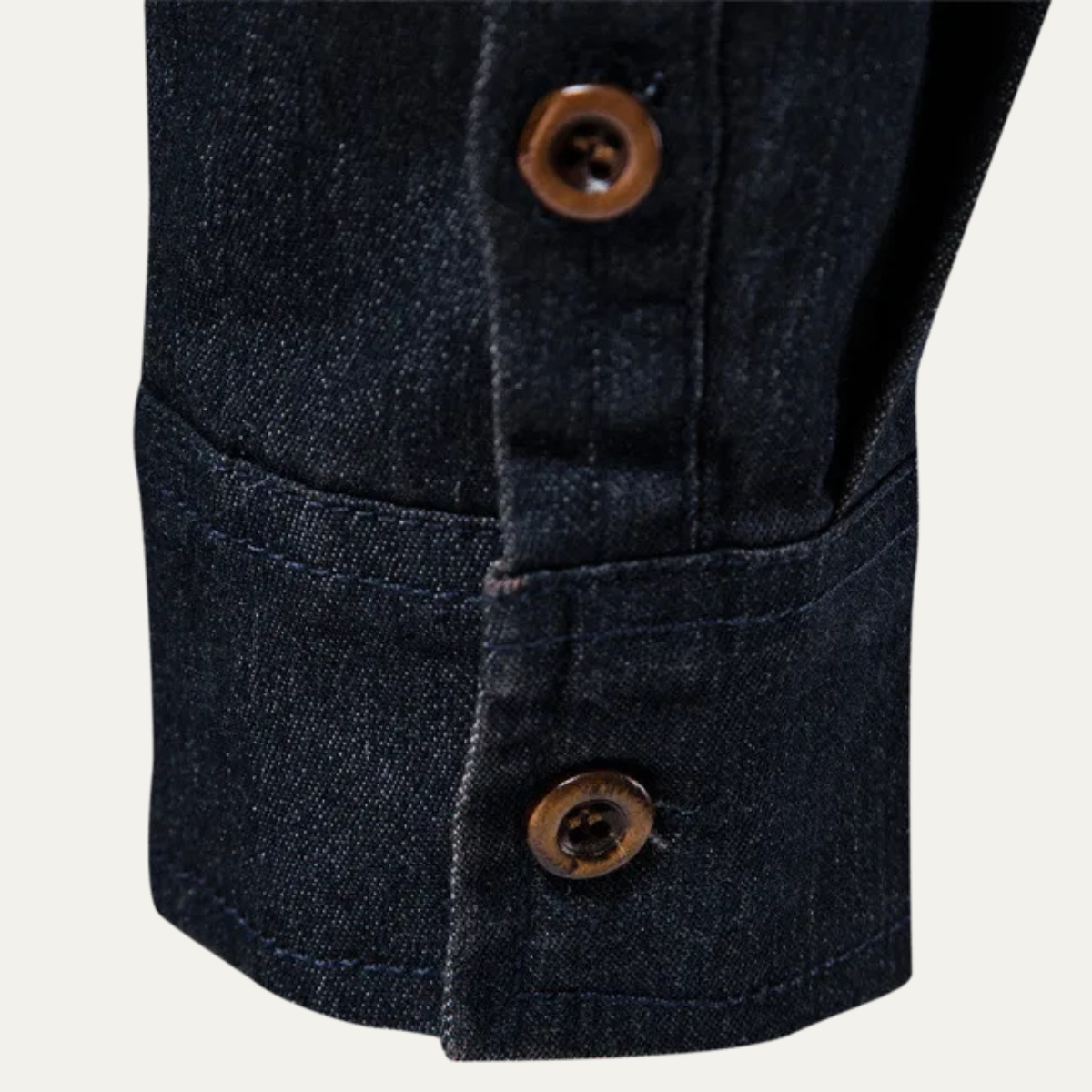 The Roseland Men’s Trendy Slim Fit Stand Collar Shirt – view 5