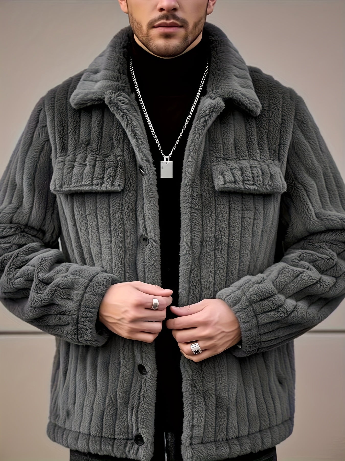 Axton™ Urban Luxe Plush Jacket – view 3