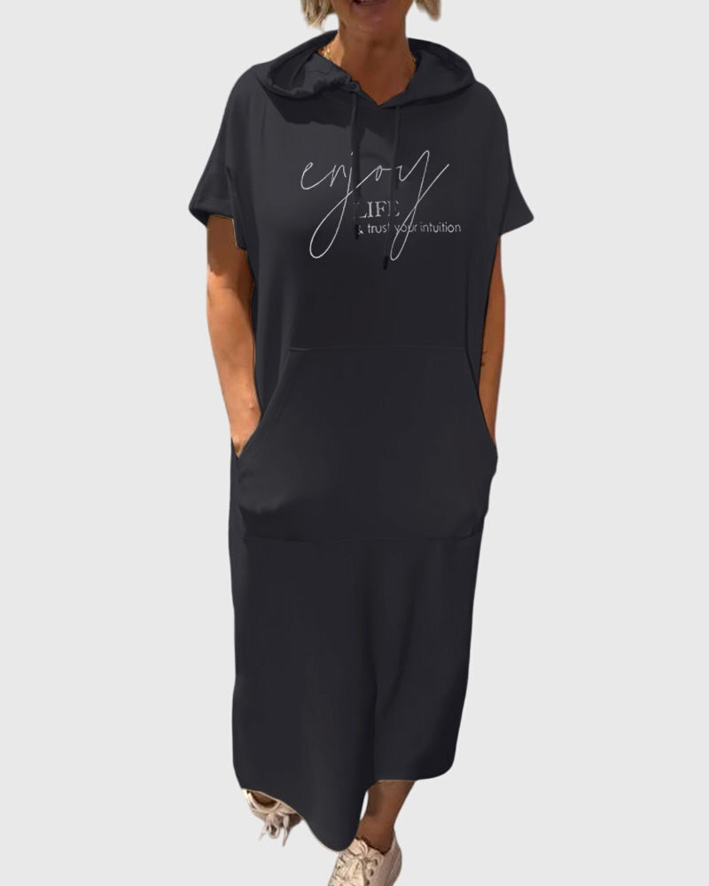 Marlowe | Casual Sweat Dress – view 7
