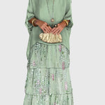 Patricia | Elegant Long and Flowing Dress – view 14