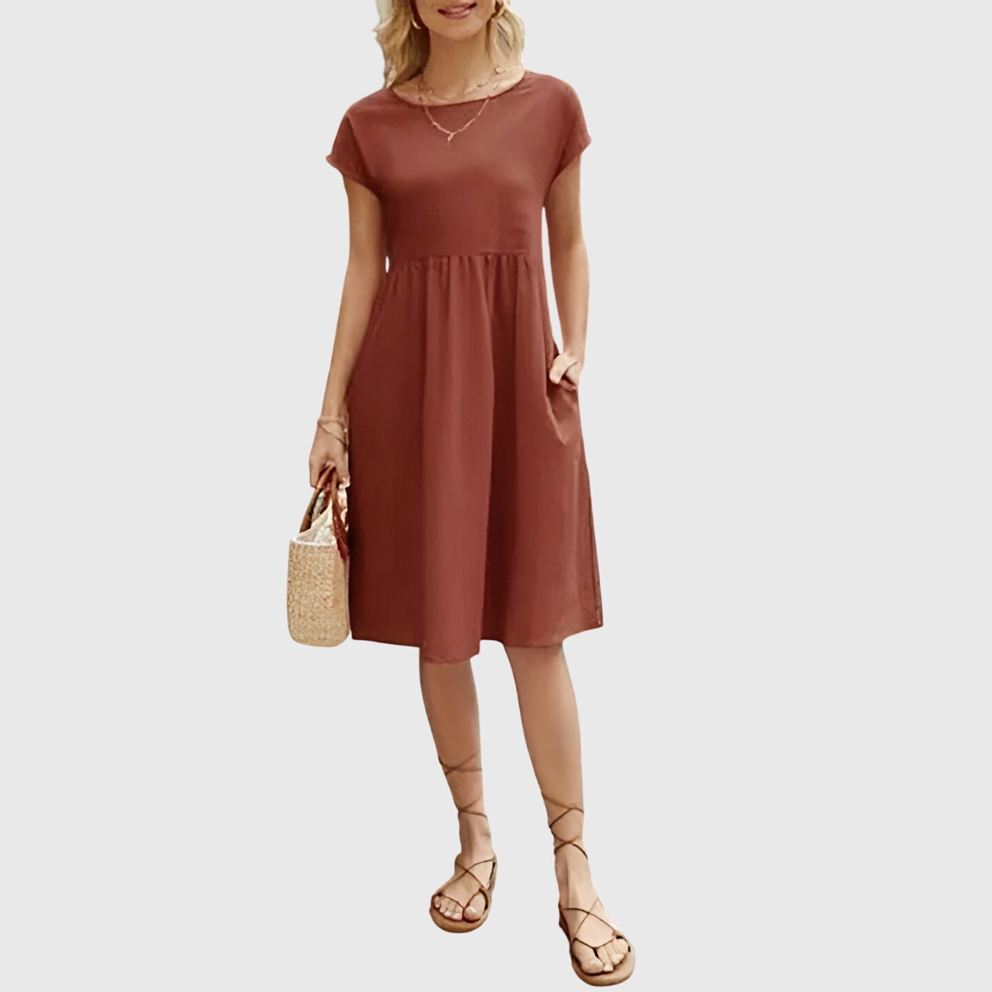 Isabelle | Elegant Spring Dress – view 8