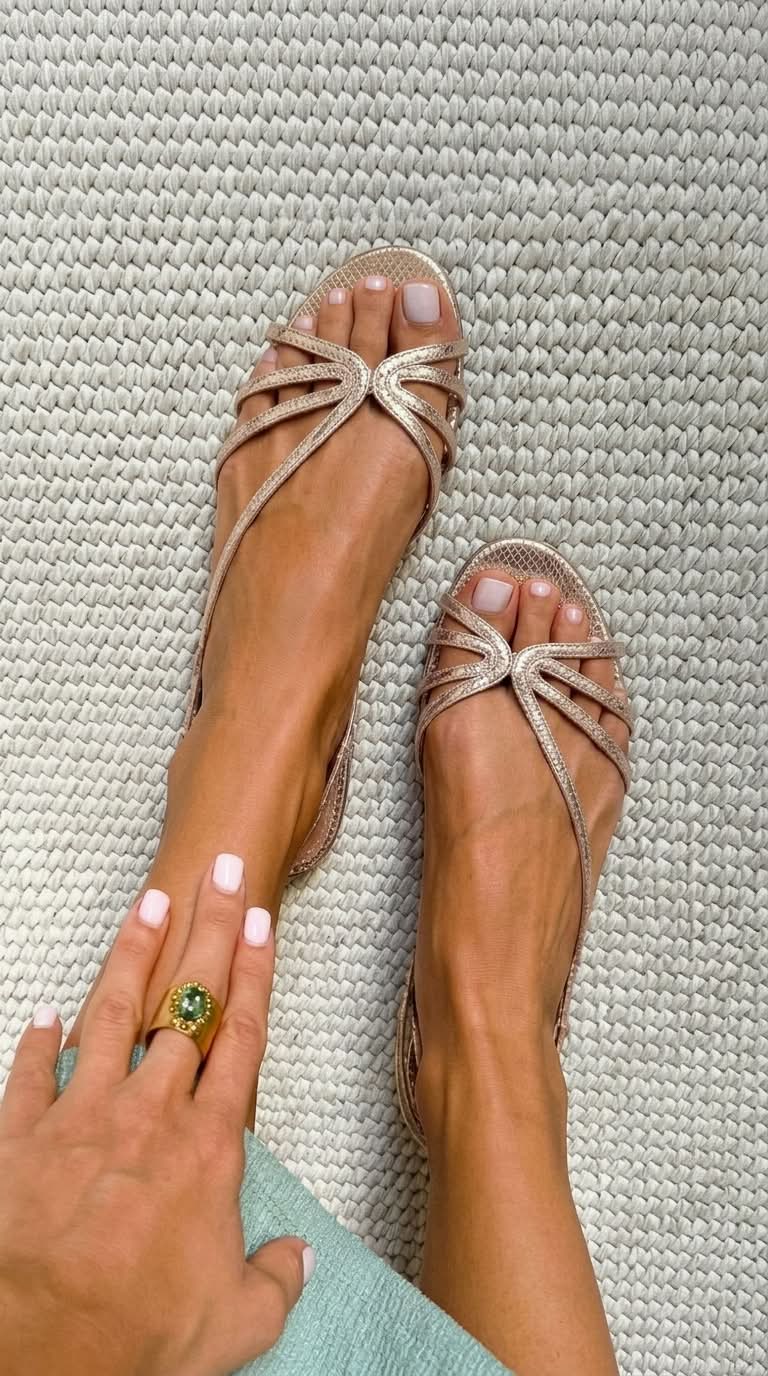 Ginevra | Golden Sandals Summer Elegance – view 3