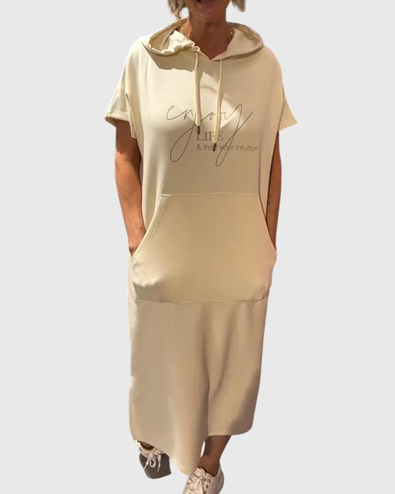 Marlowe | Casual Sweat Dress – view 9