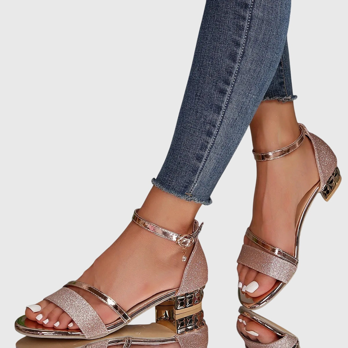 Alison | Orthopaedic Heeled Sandals – view 6