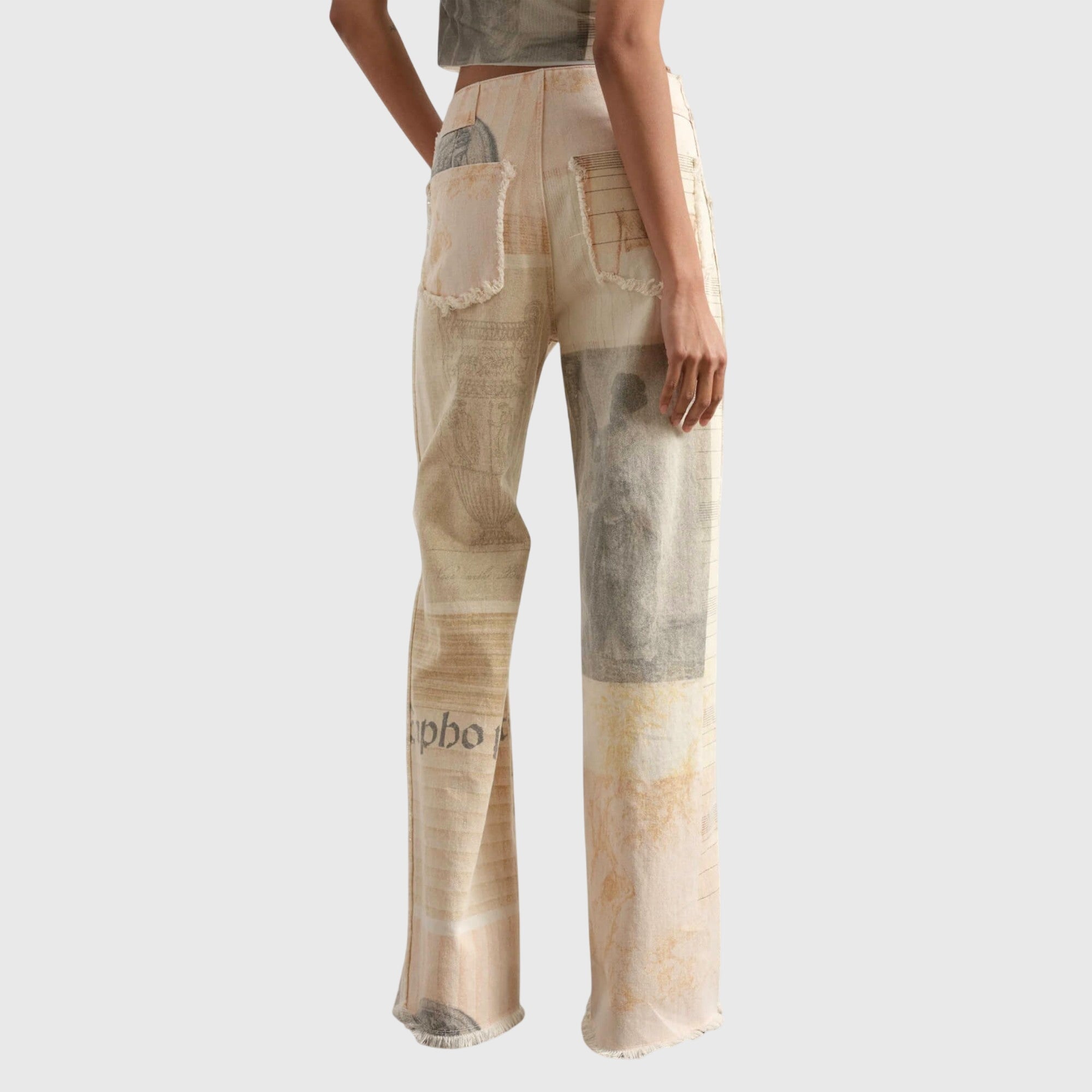 Coline | Relaxed Fit Wide Leg Denim – view 2