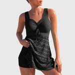 Judith | Two-Piece Swim Set with Skirt