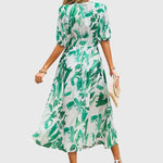 Merlin | Flattering Floral Midi Dress – view 10