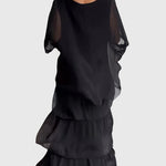 Patricia | Elegant Long and Flowing Dress – view 2