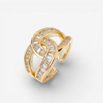 Unity - Stylish Adjustable Knotted Ring