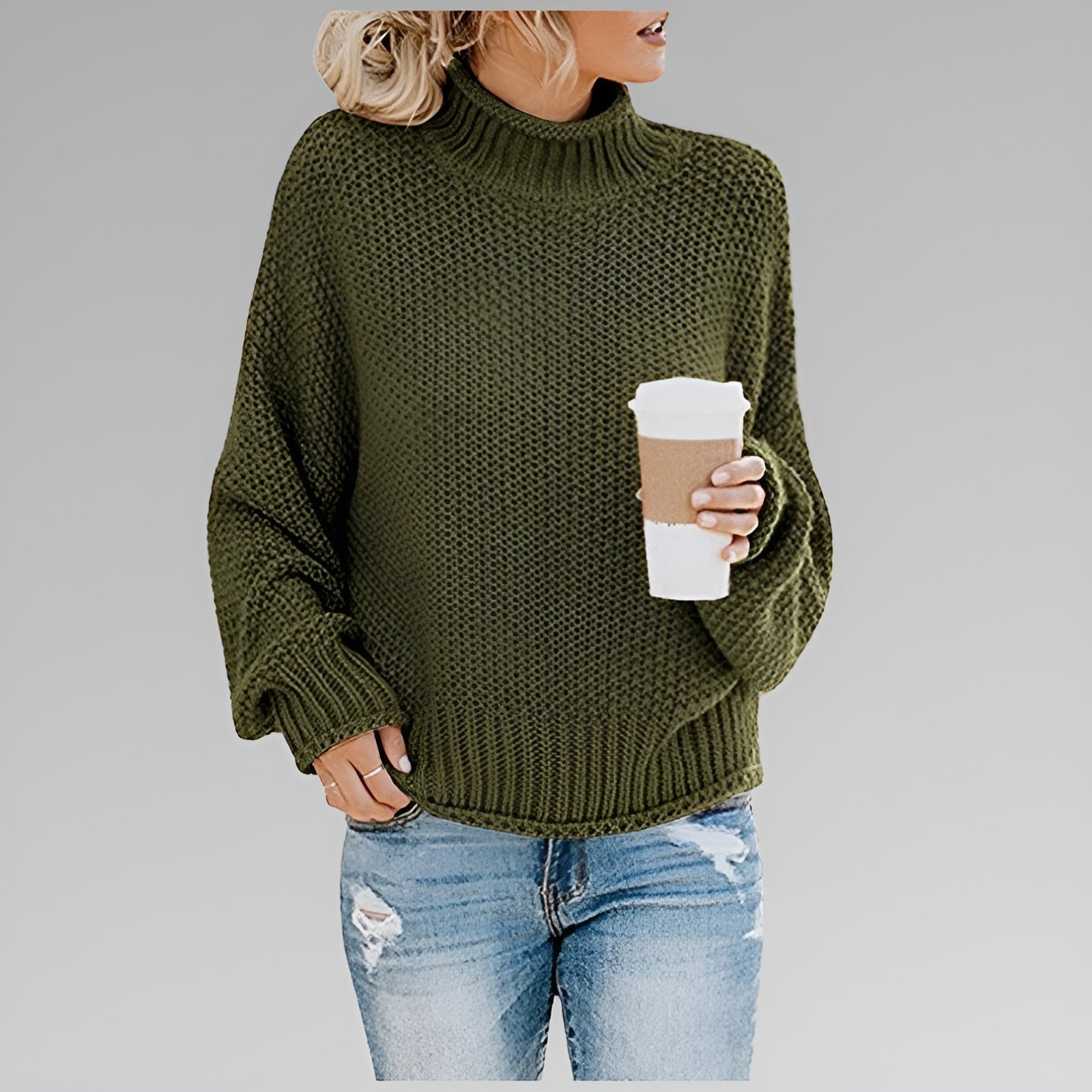 Anne | Timeless and Cozy Knit Sweater – view 3