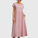 Giselle | Casual Dress with Pockets – view 6