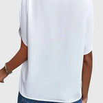 Isabelle | Luxuriously Soft V-Neck Top – view 3