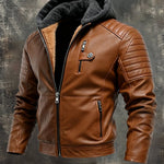 Matej | Padded Hooded Jacket with Look Finish