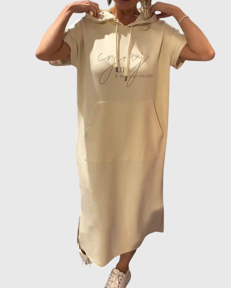 Marlowe | Casual Sweat Dress – view 8