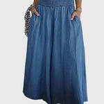 Rosalie | Relaxed Fit Trousers with Stretchy Waistband – view 2