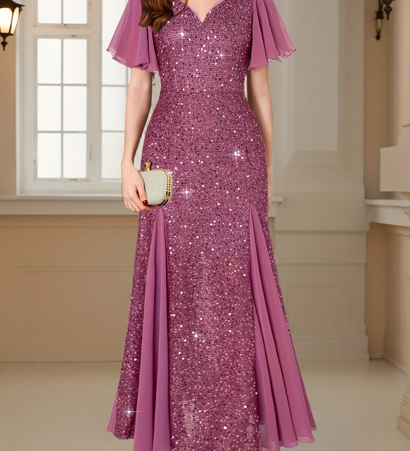 Clara | Timeless Evening Dress for Celebrations – view 3