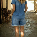 Romy | Casual Denim Dress – view 5