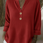 Lucinda henley button top, third colourway | Ellie Dublin