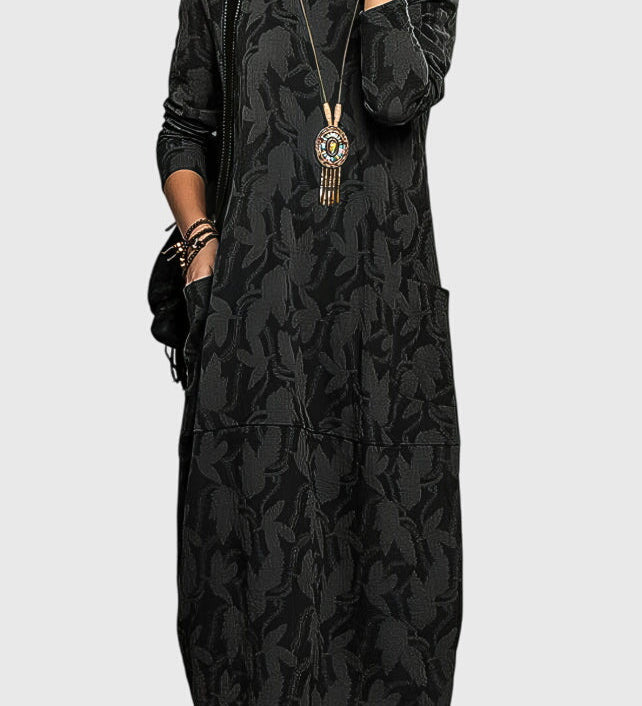 Victoria | Casual Round Neck Dress – view 4