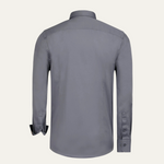 The Mayfair Men’s Tailored Long Sleeve Dress Shirt - Grey – view 5