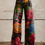 Édith | Genuine Patterned Trousers