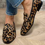 Adrianna - Striking Leopard Print Moccasins – view 3