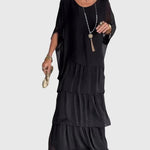 Patricia | Elegant Long and Flowing Dress – view 10