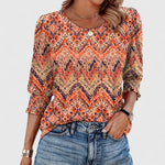 Nina | Clara Chic Smocked Blouse – view 9