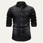 The Meadowford Men’s Slim Fit Cowboy Style Denim Shirt – view 5
