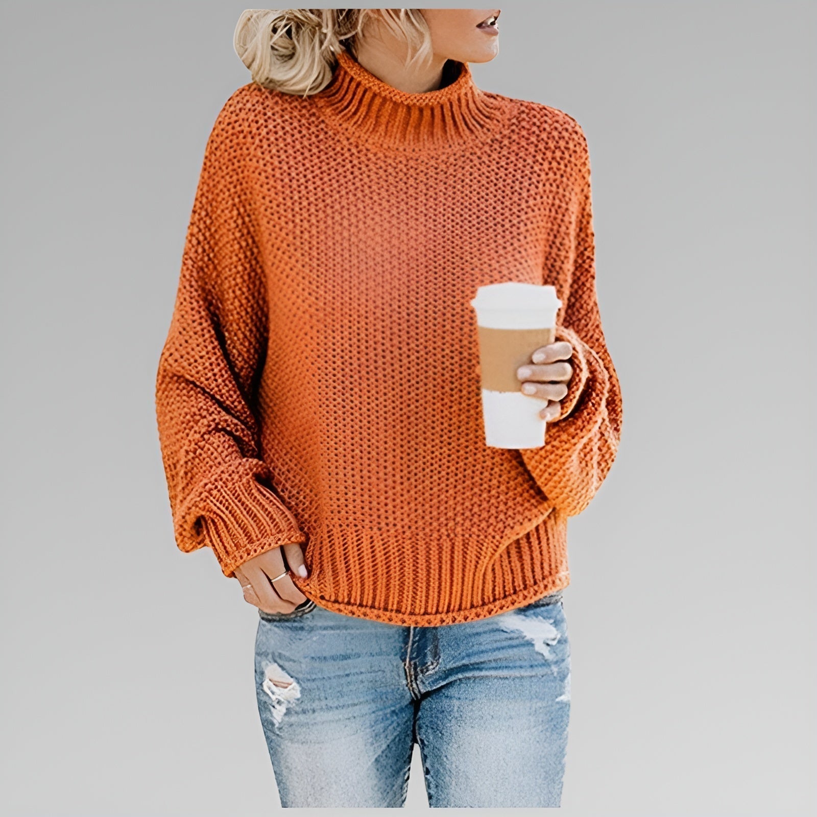 Anne | Timeless and Cozy Knit Sweater – view 2