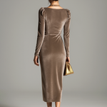 Mykah | Elegant Midi Dress – view 2