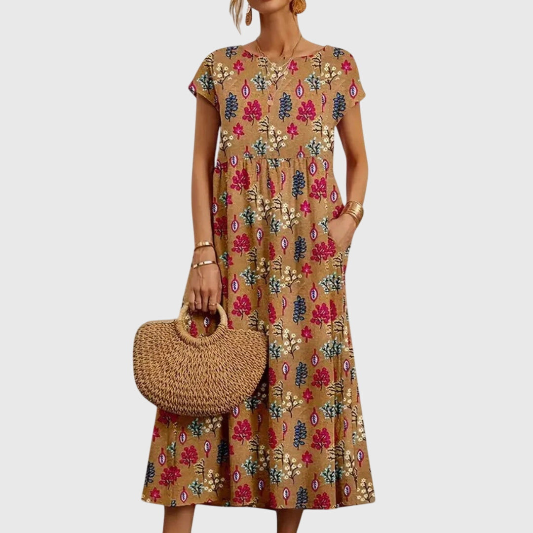 Valencia | Chic Floral Dress – view 5
