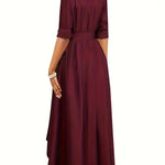 Martine | Perfect Buttoned Maxi Dress for Parties – view 8