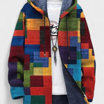 Riona unisex artistic knitted cardigan | Ellie Dublin