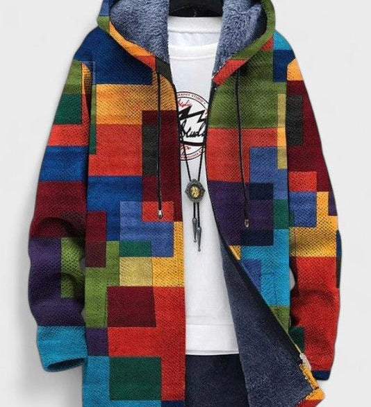 Riona unisex artistic knitted cardigan | Ellie Dublin