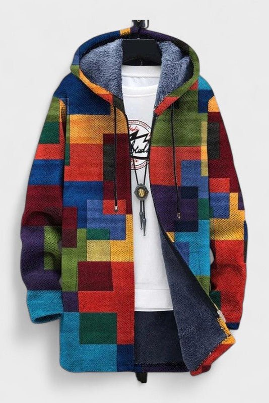 Riona unisex artistic knitted cardigan | Ellie Dublin