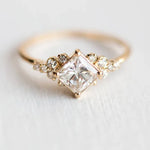 Karen - Exquisite Delysian Queen Ring – view 2