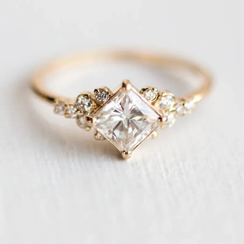 Karen - Exquisite Delysian Queen Ring – view 2